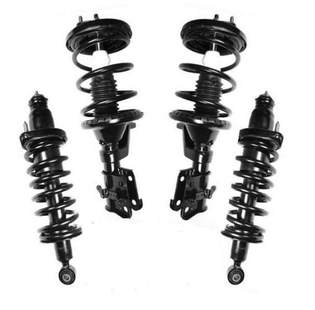 Front & Rear Complete Spring Struts for Honda Hybrid 2003-2005 LIFETIME WARRANTY