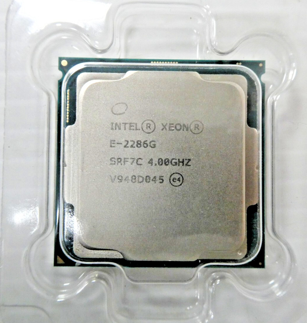 Intel Xeon E-2286G 4.00Ghz 6-Core 12MB LGA1151 CPU Processor - SRF7C