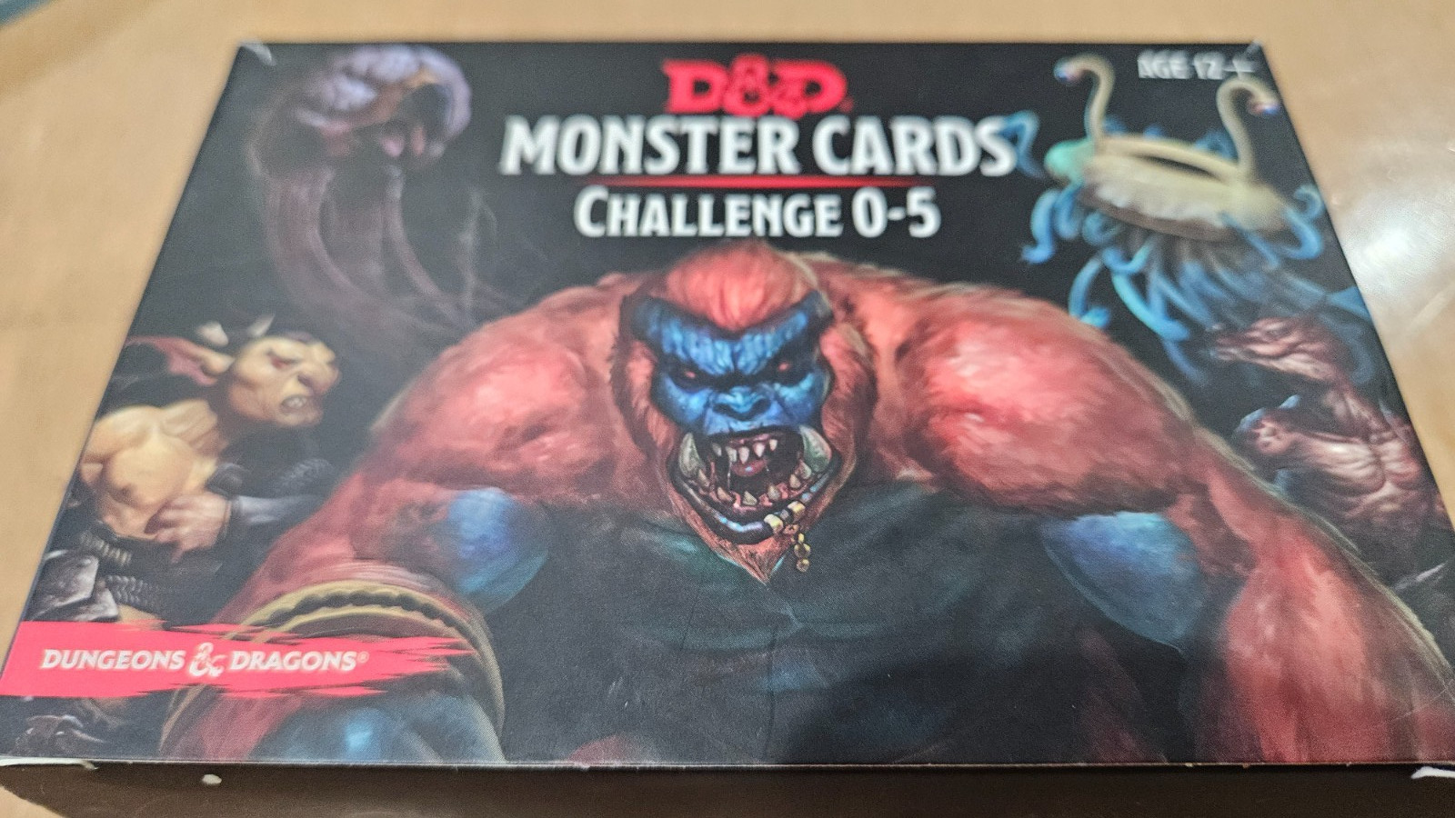 D&D 5E Monster Cards Challenge 0-5 (179 Cards, used)