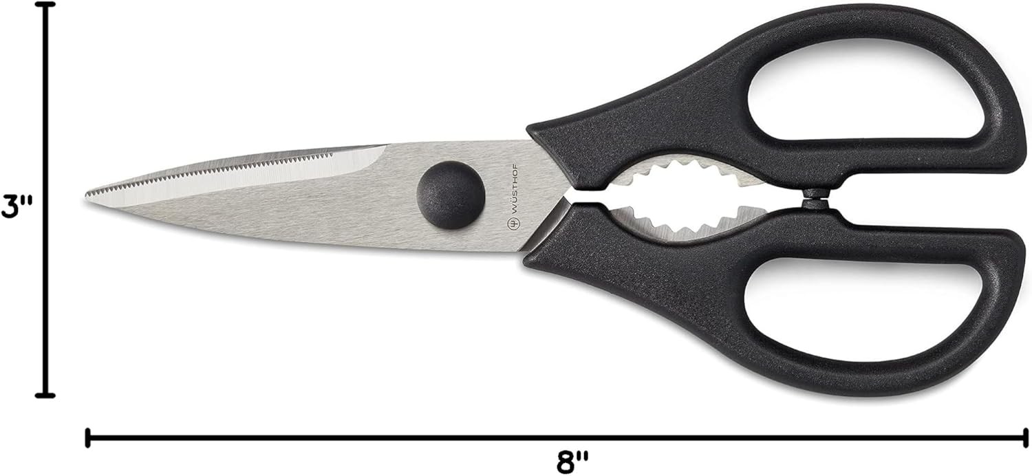 WÜSTHOF Come Apart Kitchen Shears Single, Black
