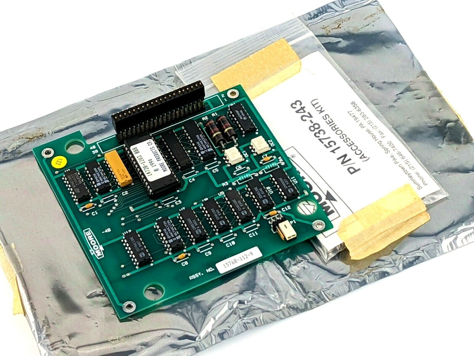 NEW Siemens Moore 15768-112-BBB Computer Pulse Input Controller Card, 15768112