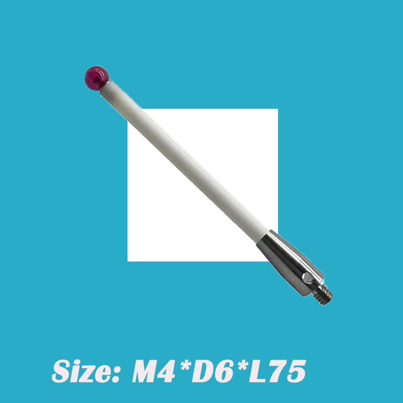 Ceramics Rod Renishaw Standard Probe Stylus Screw M4 Thread Ruby Measuring Head