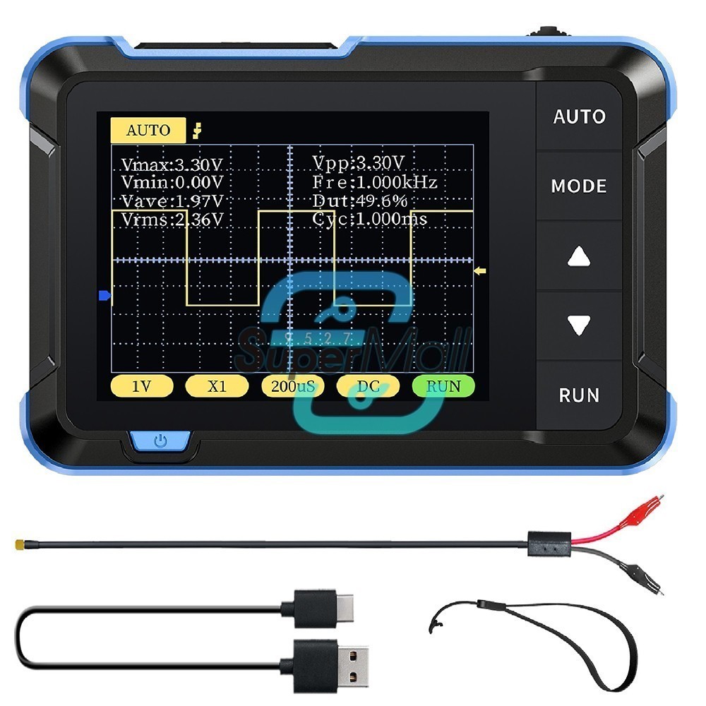 FNIRSI DSO152 Handheld Small Oscilloscope Portable Digital Oscilloscope US