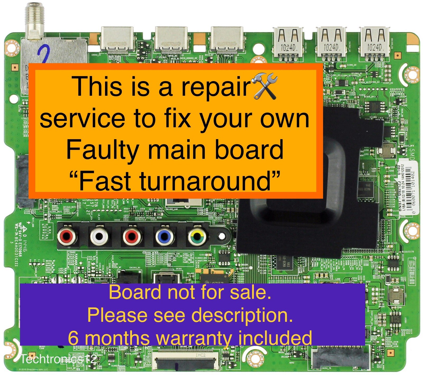 “Repair🛠Service”Samsung Main Board UN46H7150AFXZA BN94-07345B BN94-08192P