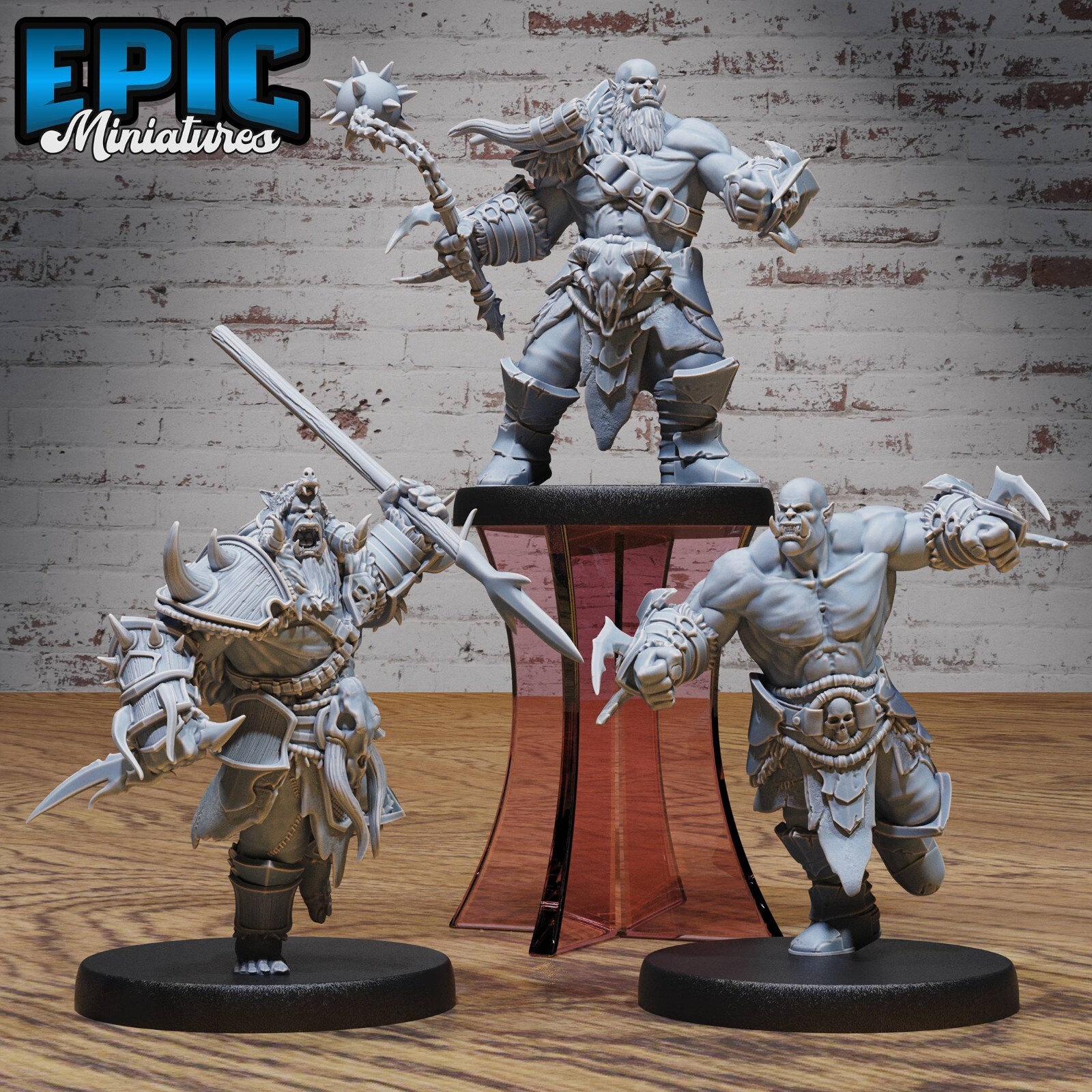 Epic Miniatures 28mm - ORC ARMY CHARGERS Dungeons and Dragons DnD Miniature