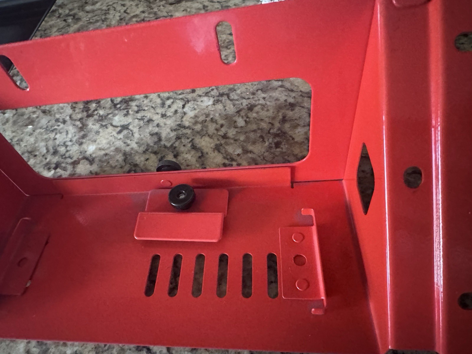 Nintendo Switch Kiosk Parts Red Console Dock Bracket