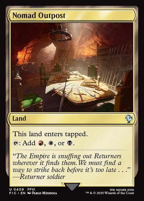 Nomad Outpost 409 U Normal FIC MTG NM