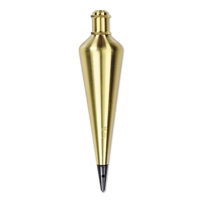 Brass Plumb Bobs, 8.7 in, 16 oz Pack of 6  Products  47974 76174479744 Brass;