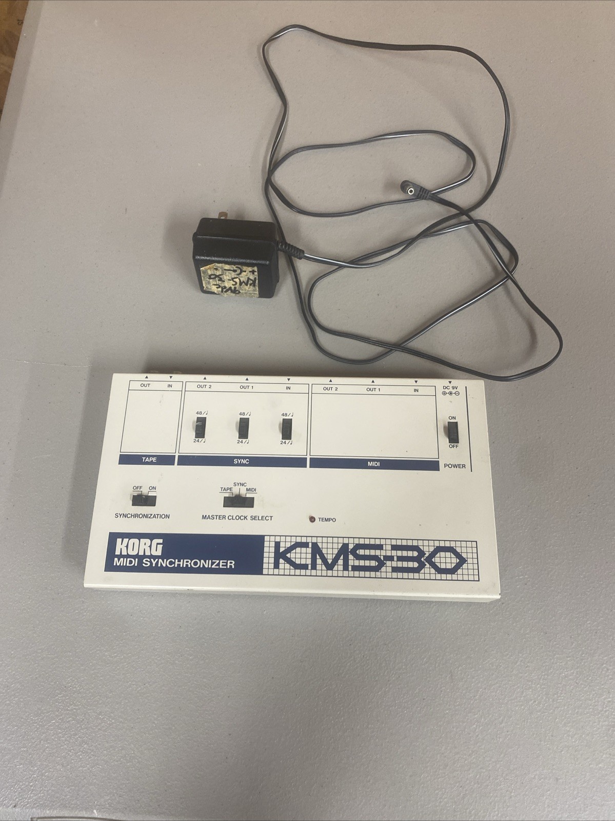 USED KORG KMS 30 Midi Synchronizer  KMS-30 Tested And Working