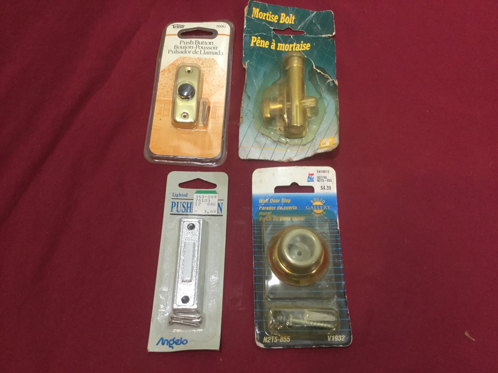 First Watch, National, Trine Misc Door Hardware, Set of 4 - Locksmith