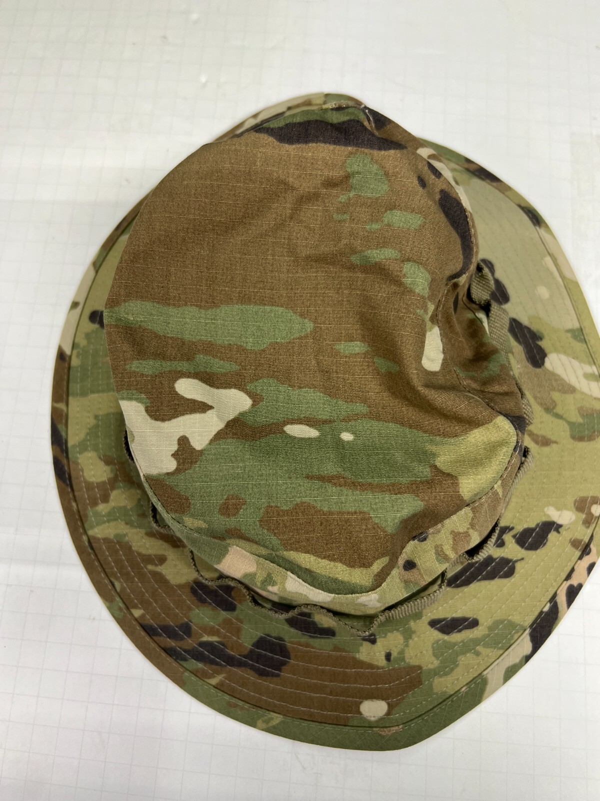 Military ISSUE Camo Scorpion Boonie Cover Army OCP SUN Hat USGI Made in USA 7.25