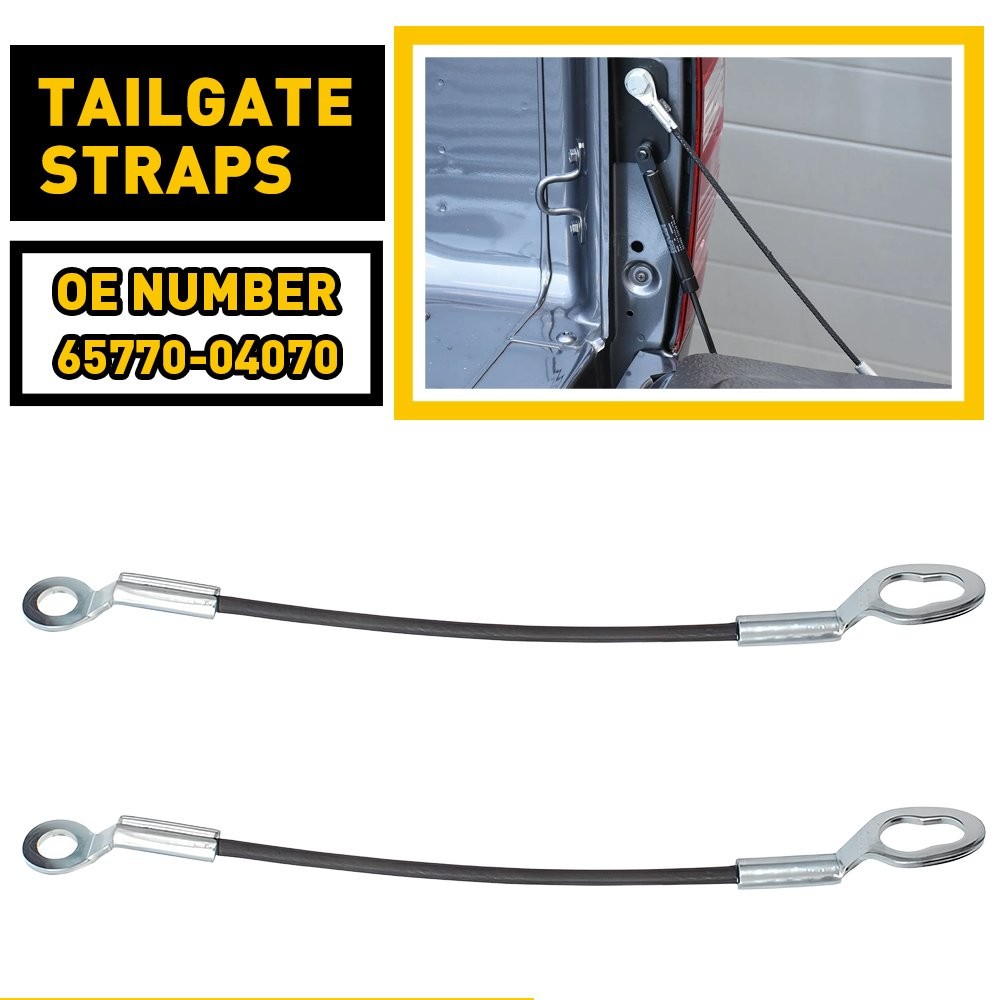 2pcs Tailgate Cable Pair Set for 05-13 Toyota Truck Tacoma Pickup