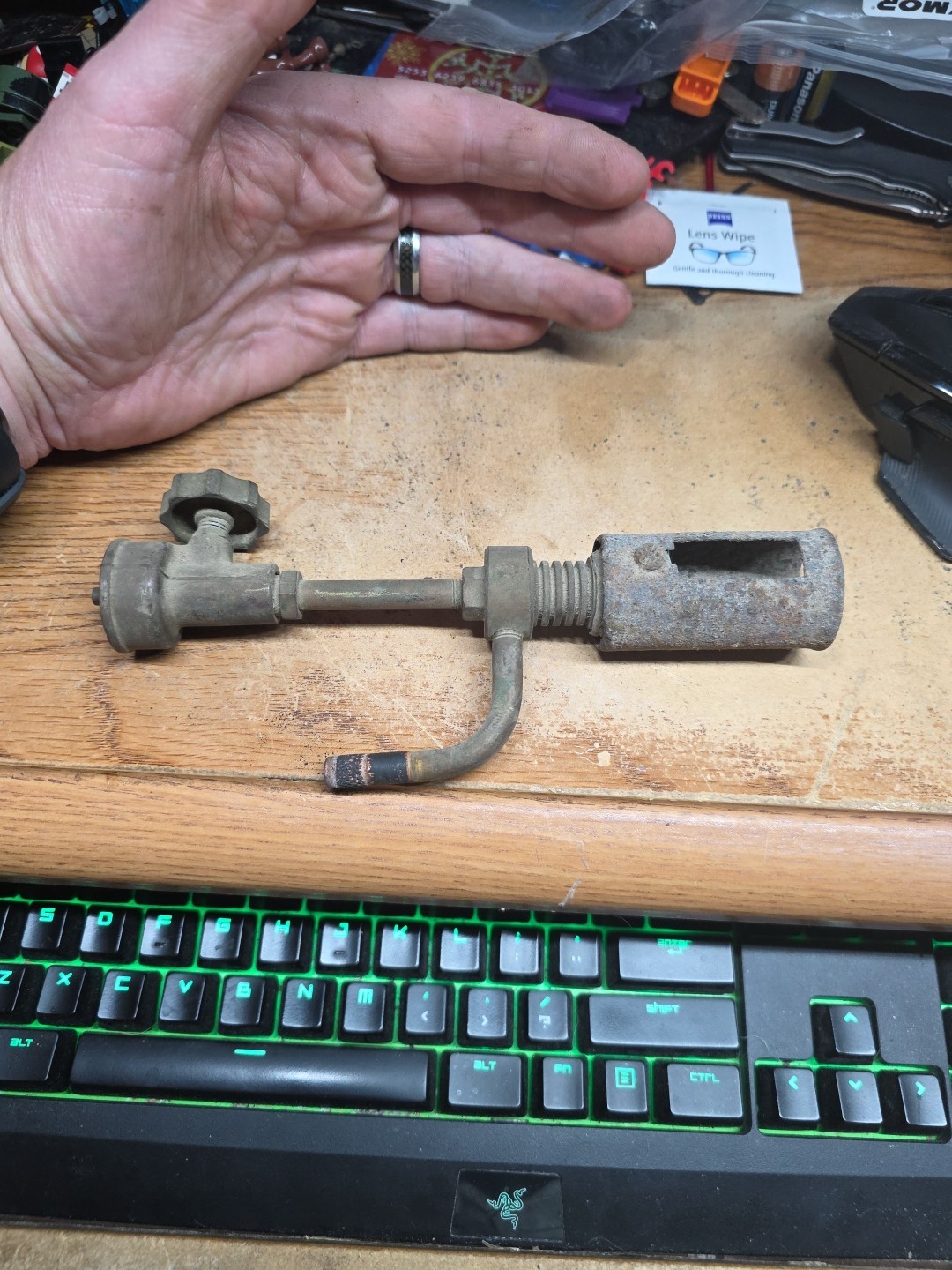 Vintage Brass Turner Propane Torch Head Gas Testing LP-5