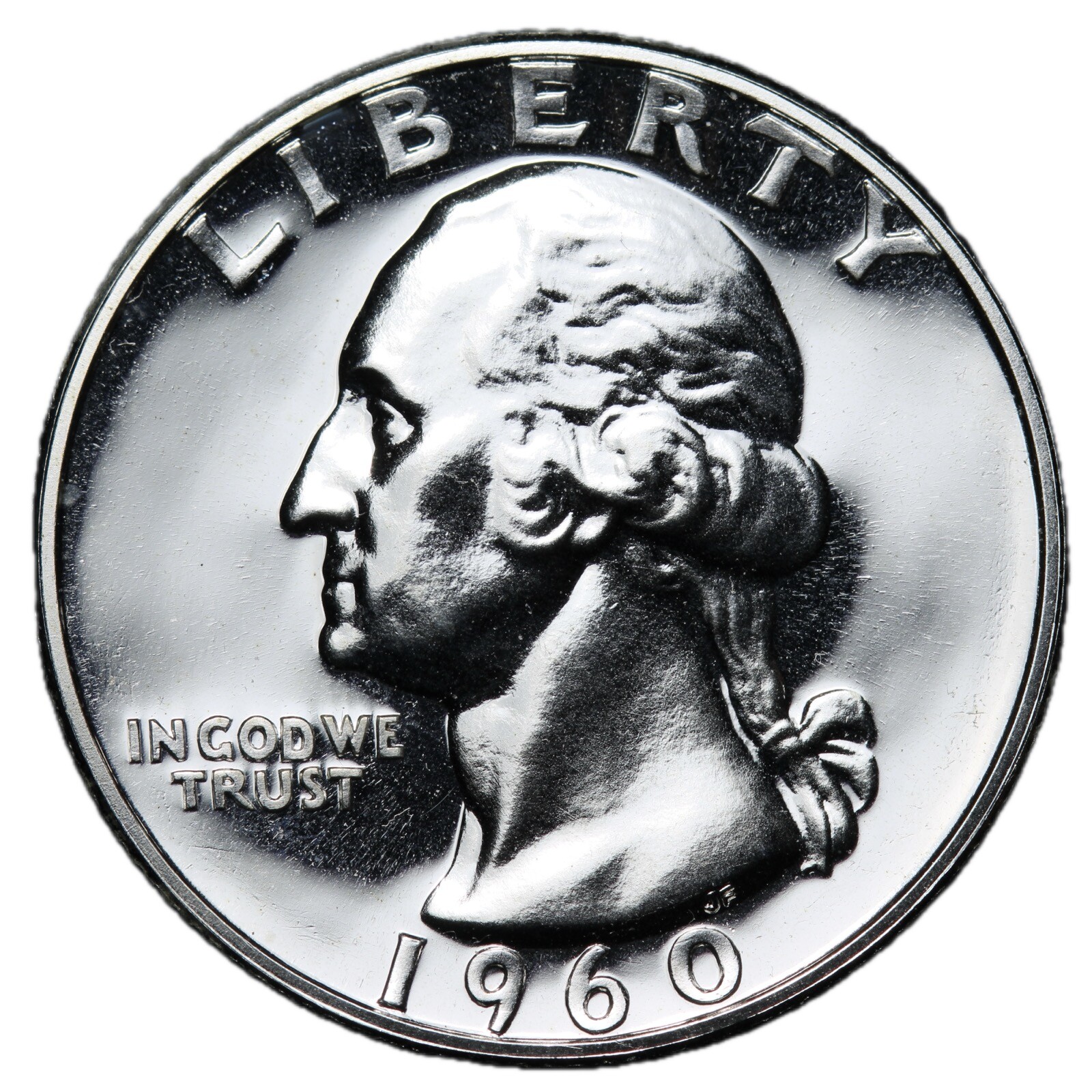 GEM PROOF 1960 Washington SILVER Quarter ULTRA NICE COIN!