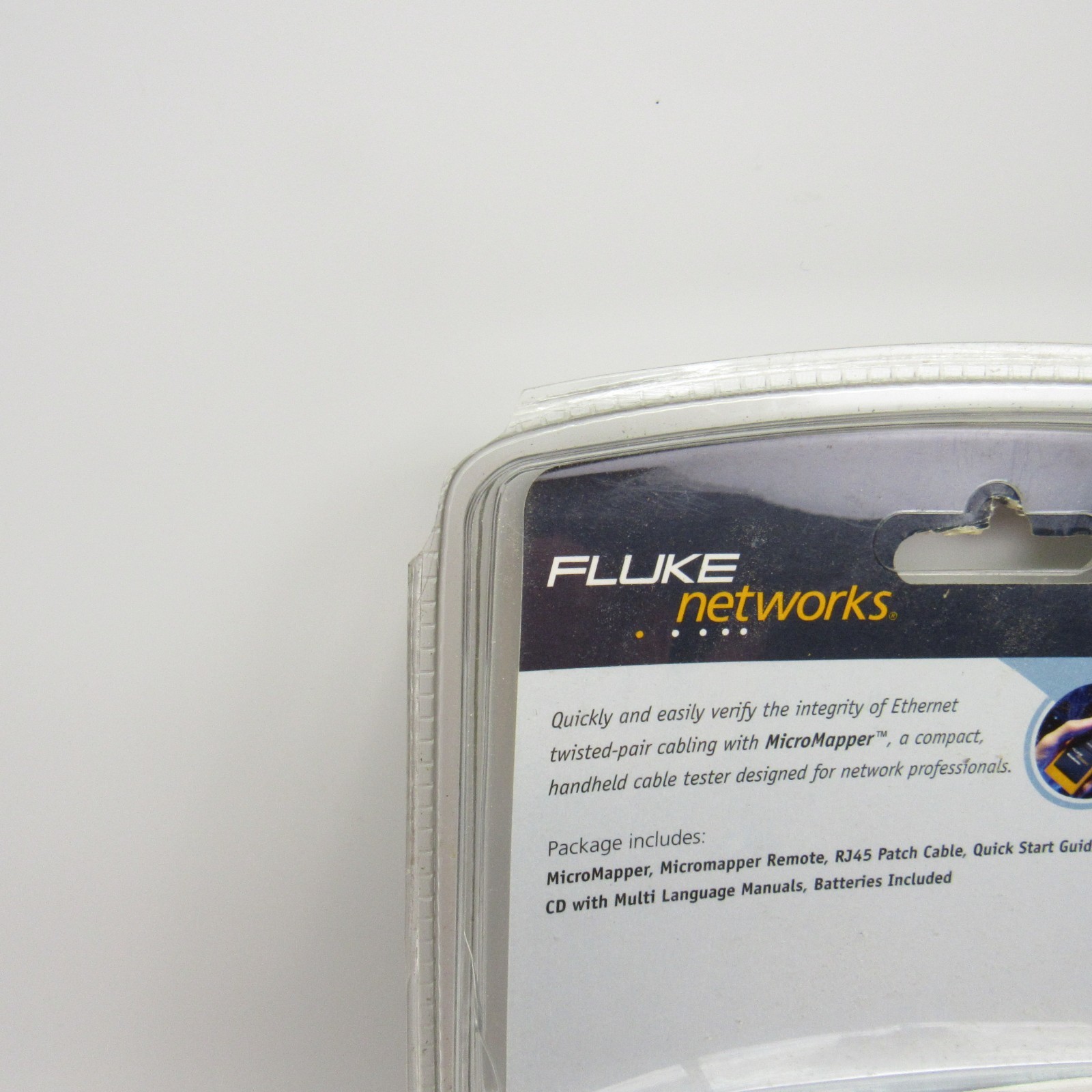 Fluke Network MicroMapper MT-8200-49A Wiremap Checker - NEW