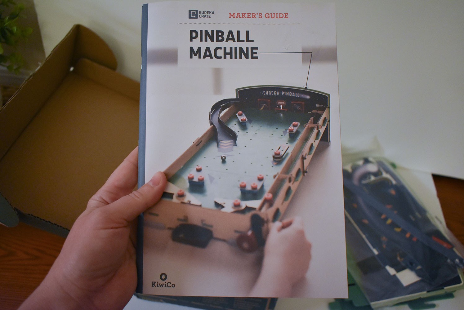 Eureka Crate Pinball Machine Maker's Guide NEW