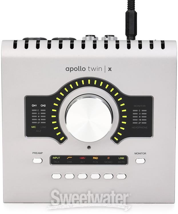 Universal Audio Apollo Twin X QUAD Gen 2 Essentials+ 10 x 6 Thunderbolt Audio