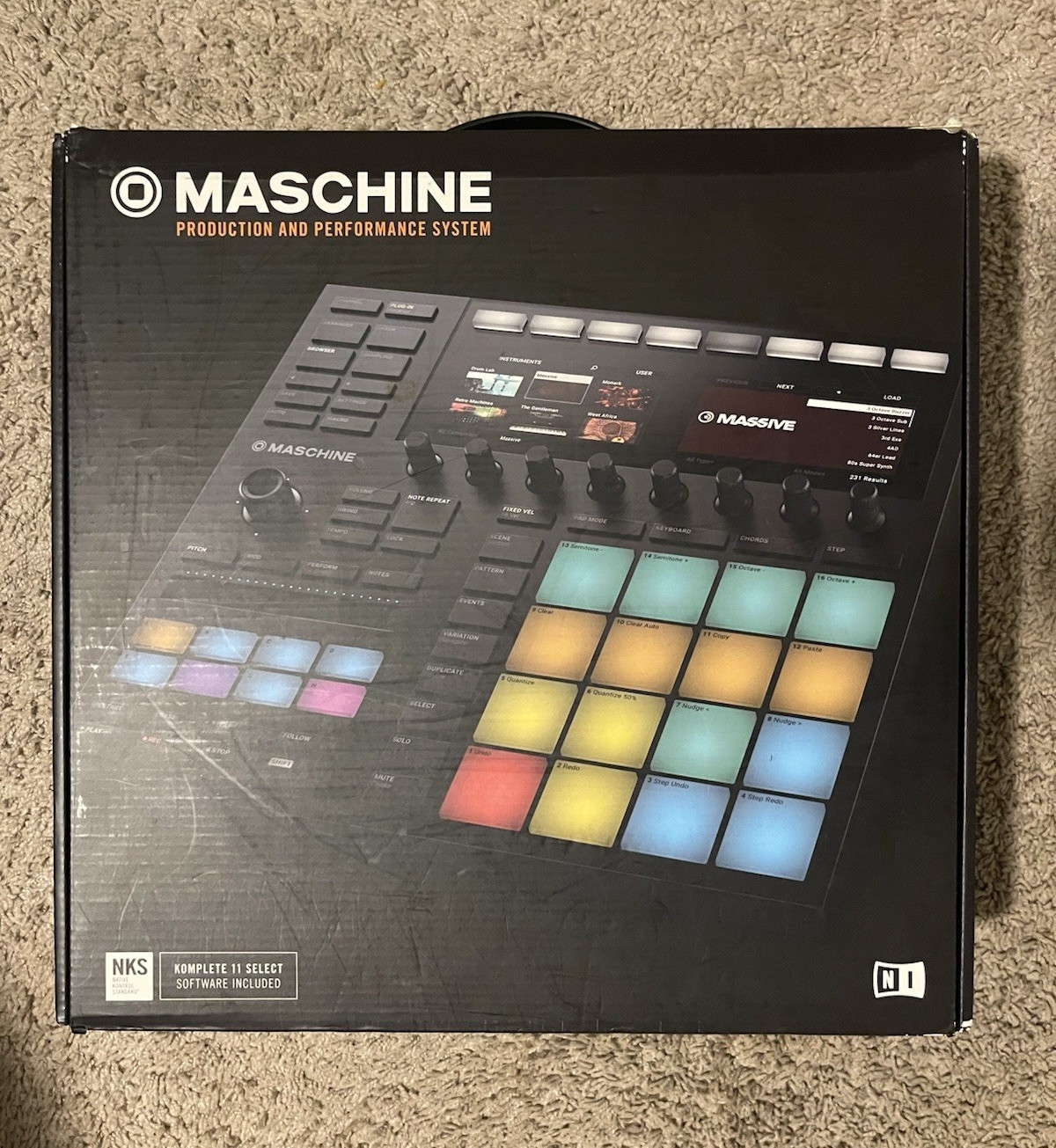 Native Instruments Maschine DAW Controller, NKS, USB Digital (MPN 21150)