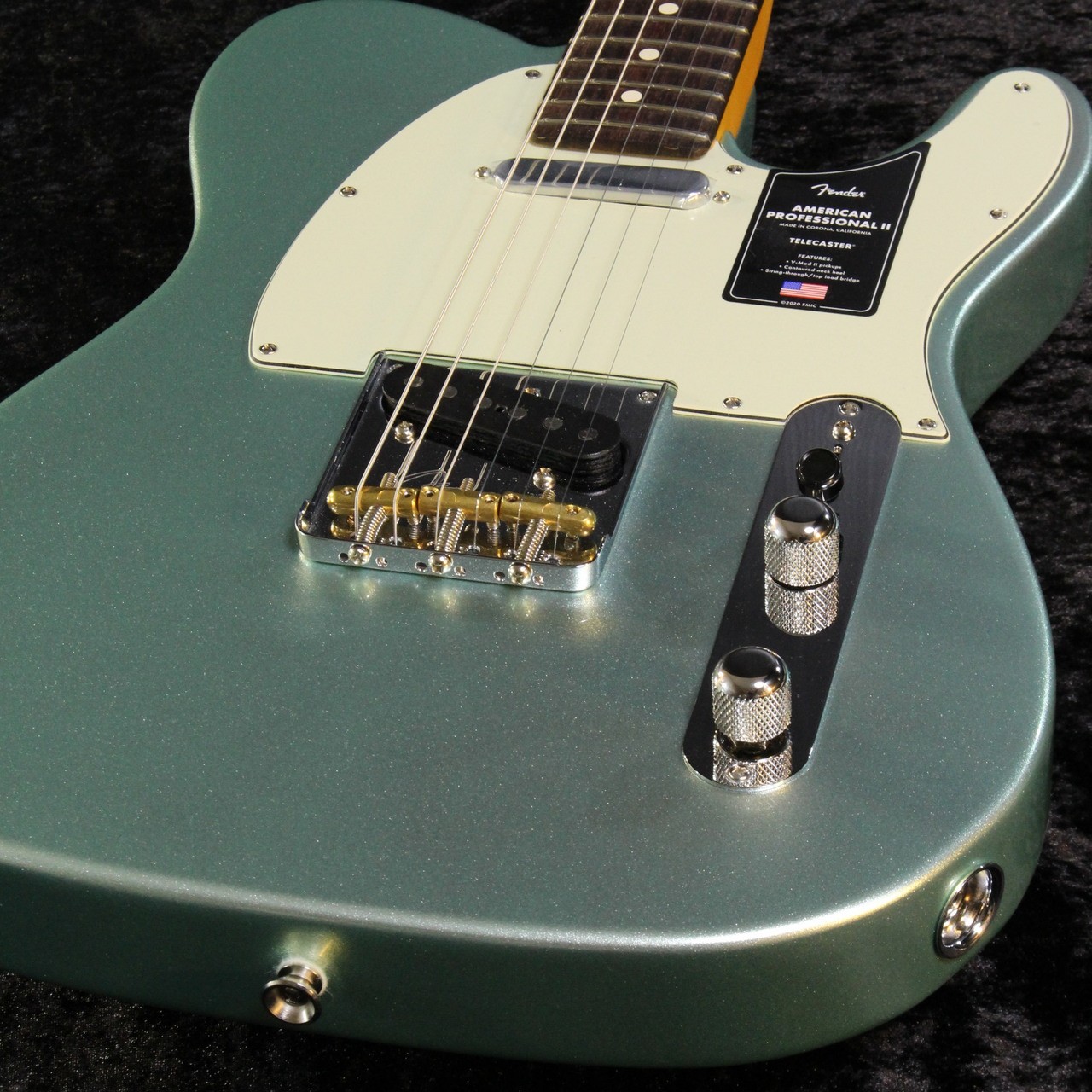 Fender American Professional II Telecaster Mystic Surf Green #US25088075 #GGa8t