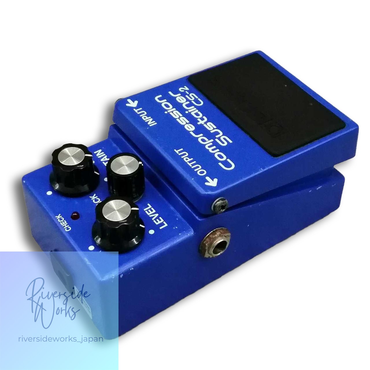 BOSS CS-2 Sustainer Guitar Effect Pedal ACA Used JP