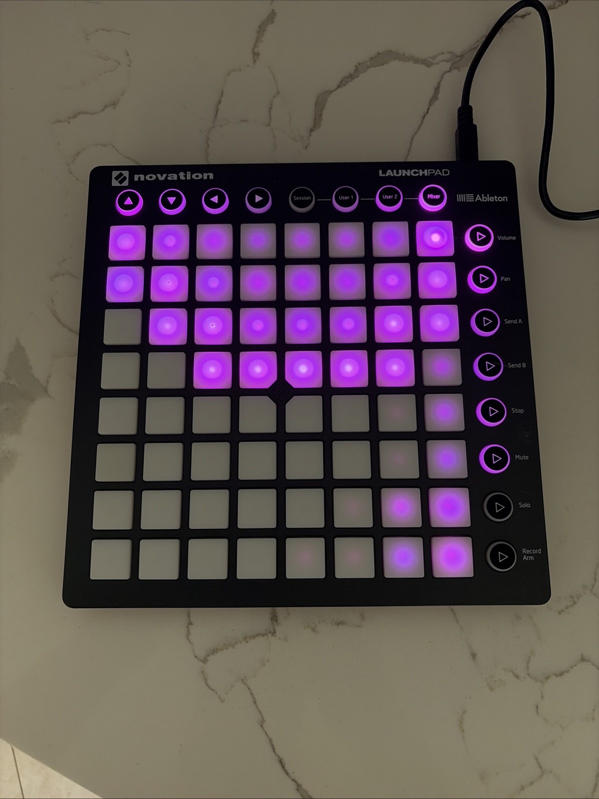 Novation Launchpad MK2 USB Midi Controller for Ableton 64 Velocity Pads TESTED!