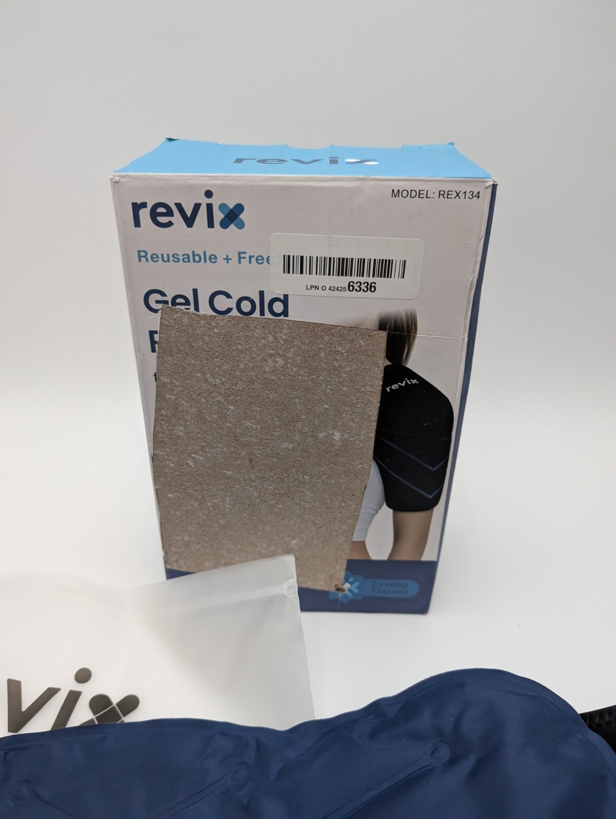 REVIX Gel Cold Pack for Shoulder Open Box Unused