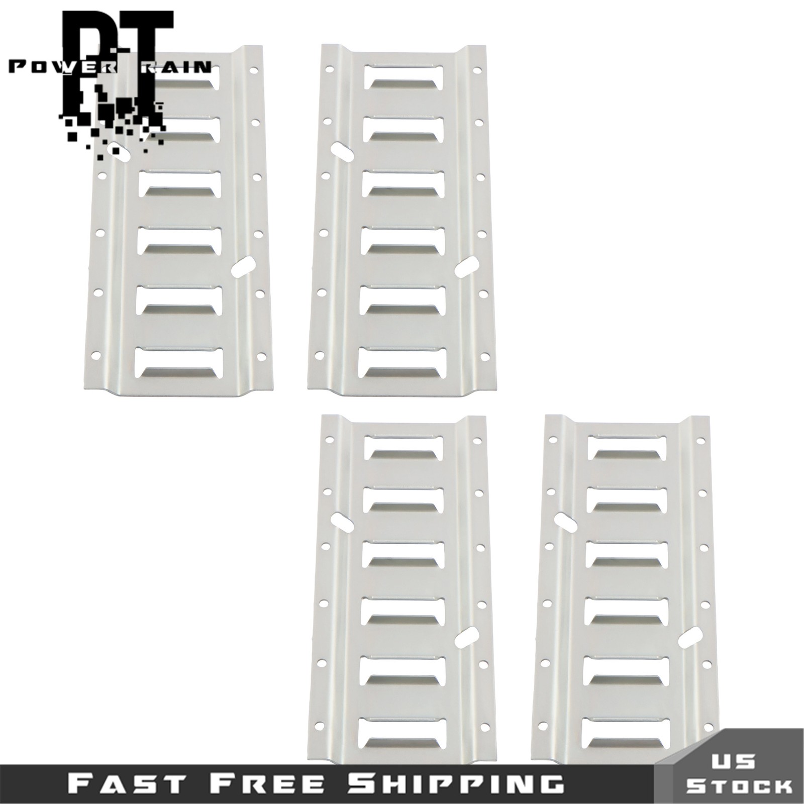 E Track Tie Down Rail Kit  4×1' E Track Rails For Trucks Trailers Vans
