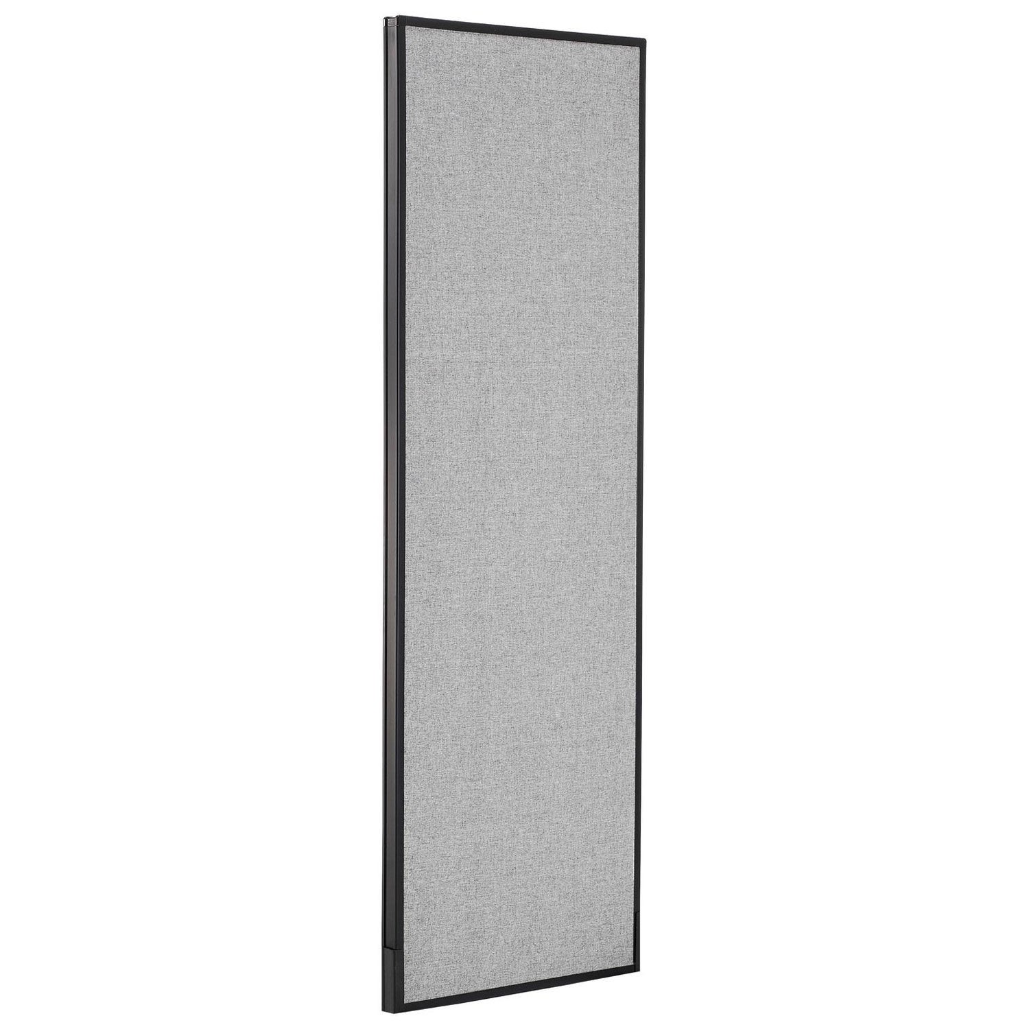 Global Industrial 24-1/4"W x 72"H Office Partition Panel Gray