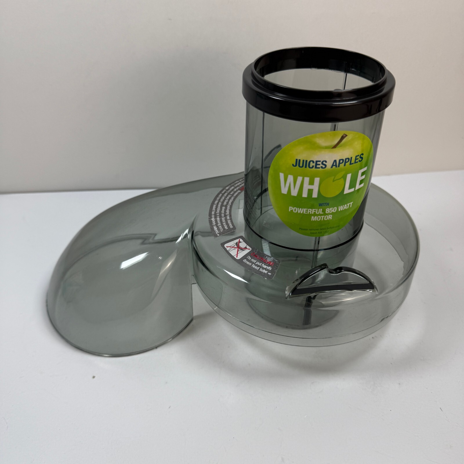 Breville Juice Fountain Plus Replacement Top Cover Lid Chute Parts JE95XL Used