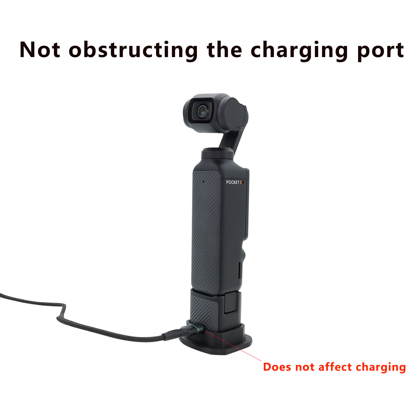 Support Base Enlarged Base Camera Stand Camera Holder for OSMO Pocket 3 Camera