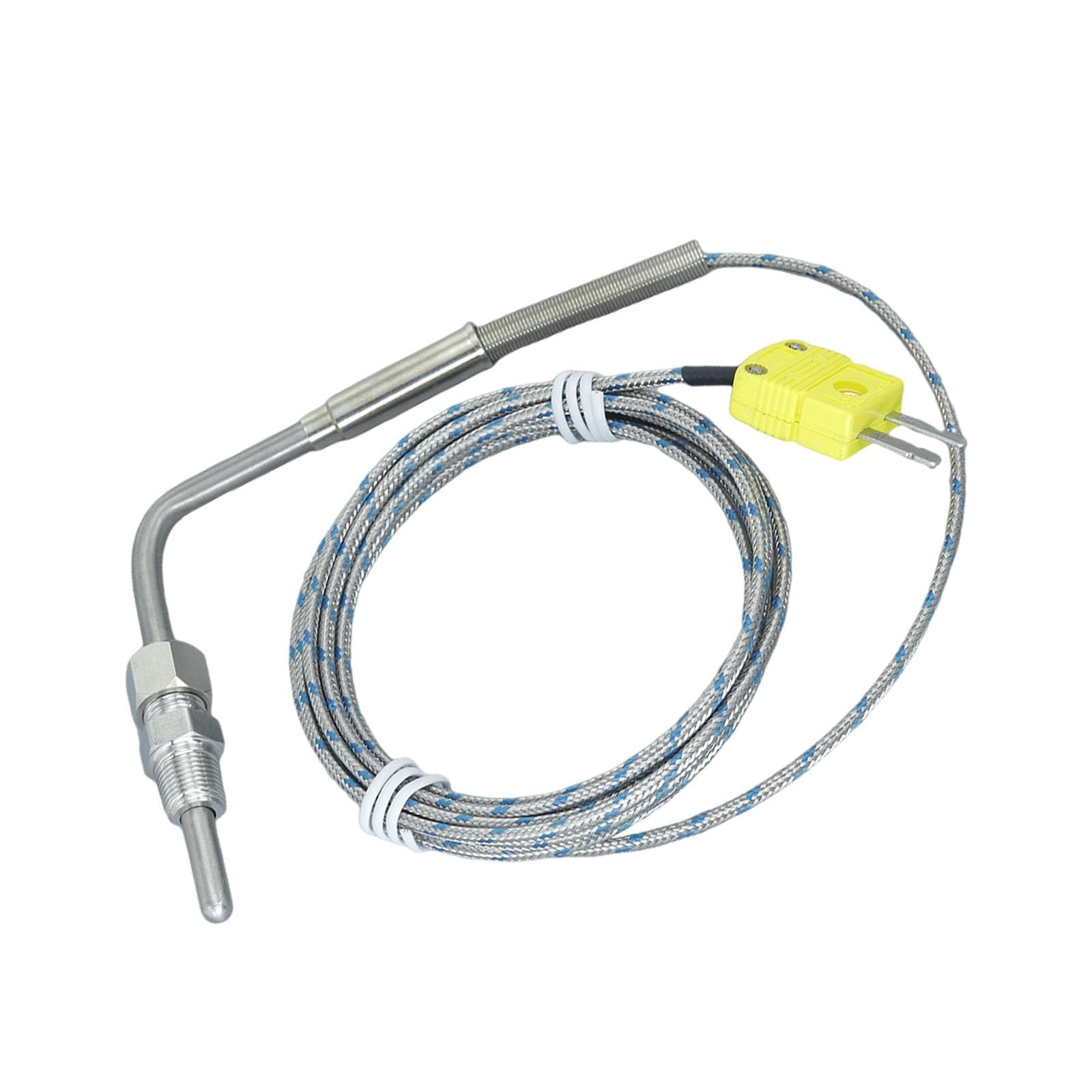 Type K Thermocouple Probe 1/8 NPT Compression Fitting Stainless Steel 75 Inch