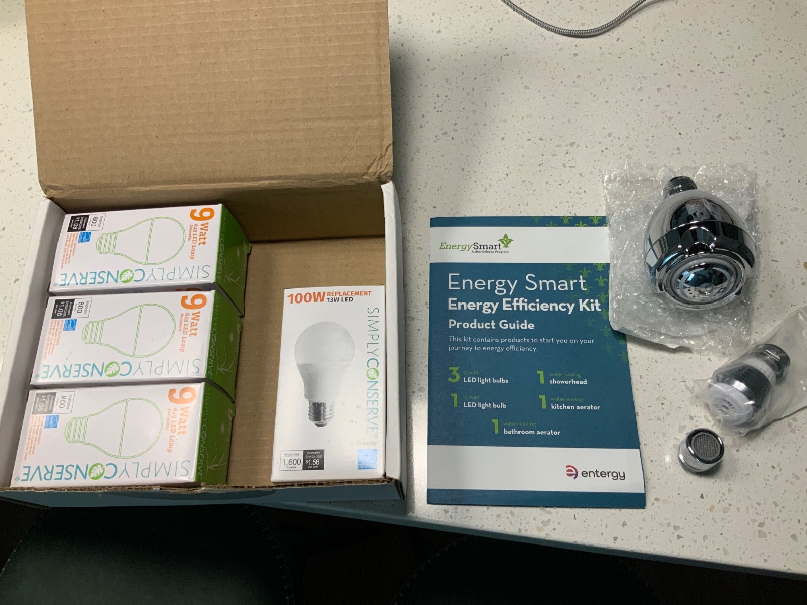 Energy Smart Efficiency Kit for Home - Save Money on Monthly Bills