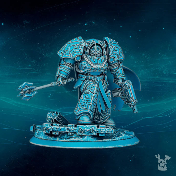Scylla Lord-Master Agemon - 28mm Heroic Scylla Legion - Resin Tabletop Miniature