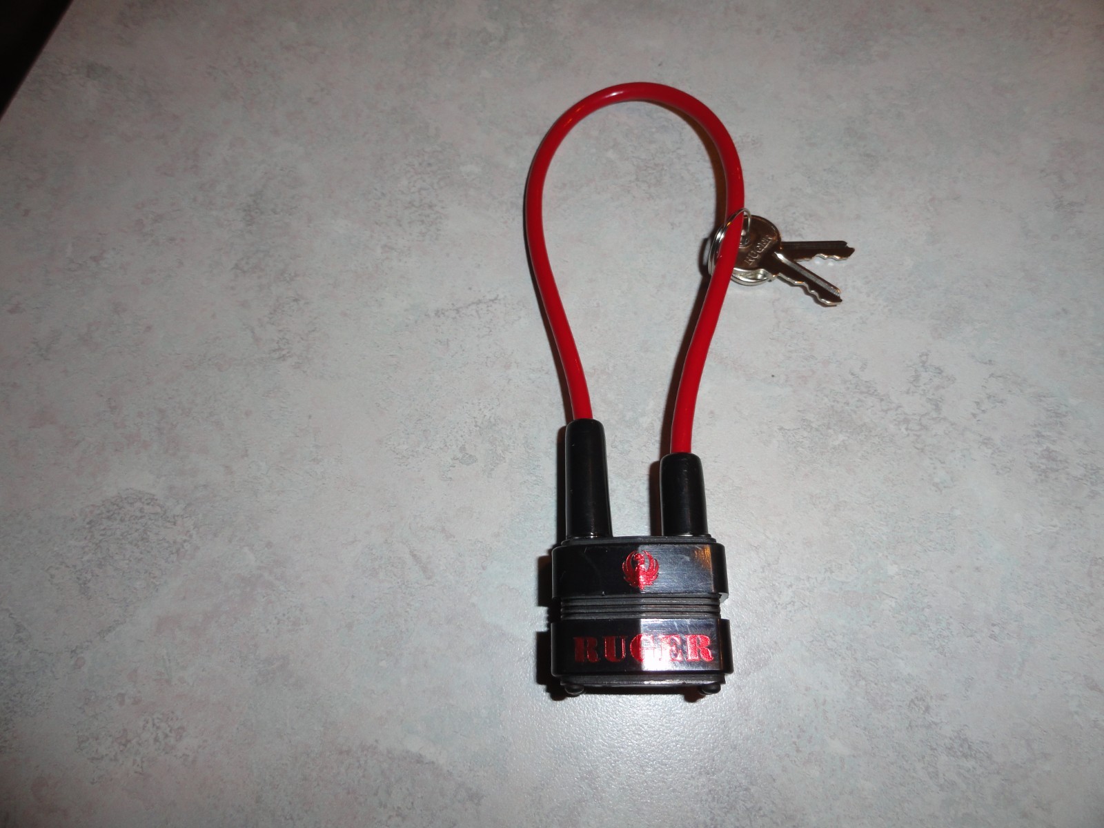 New Ruger Genuine  Cable Gun Lock w/2 Keys Safety Firearm