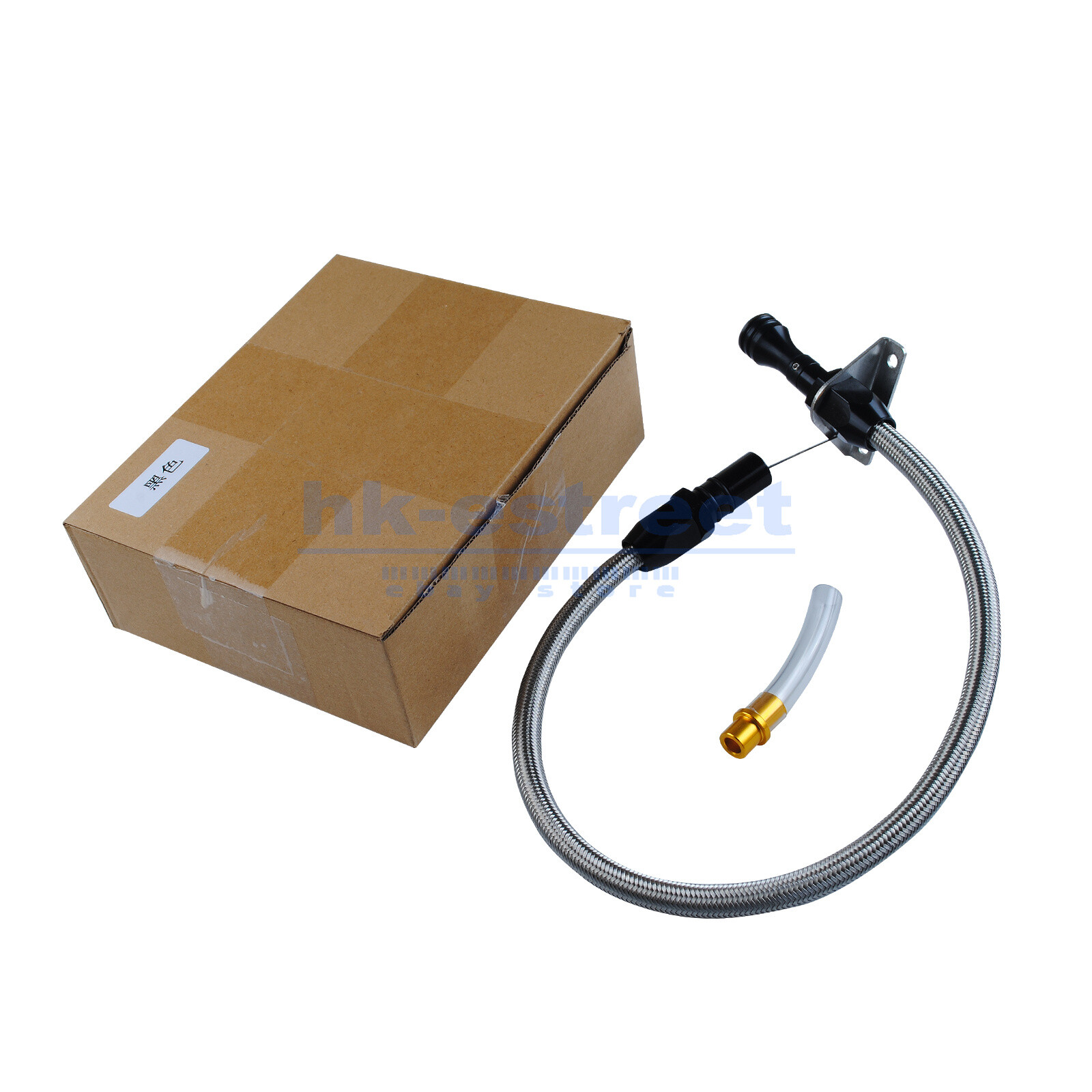For Ford AOD Flexible Chrome Stainless Steel Transmission Dipstick AODE 4R70W US