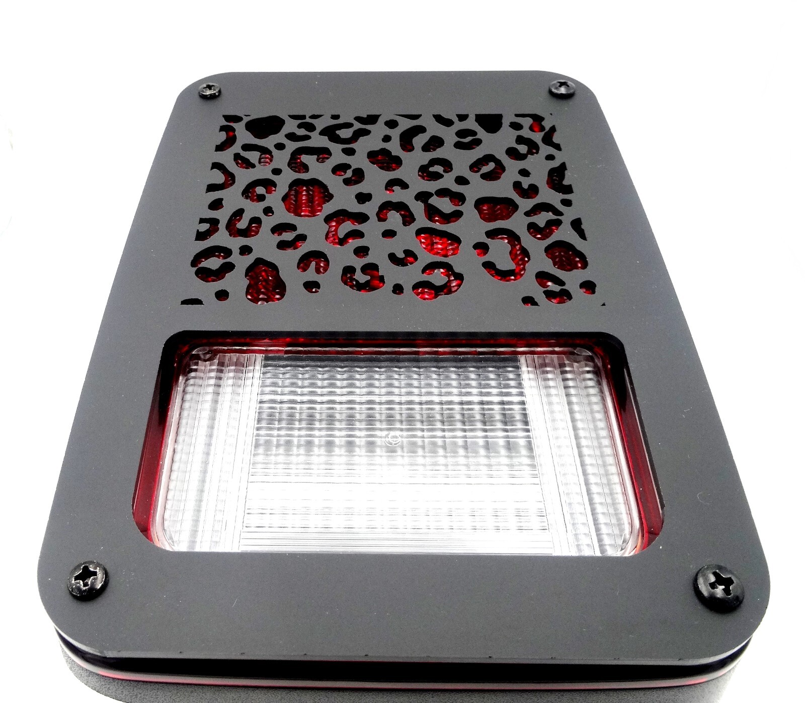 Leopard print Tail light covers / fits 07-18 jeep Wrangler / JK