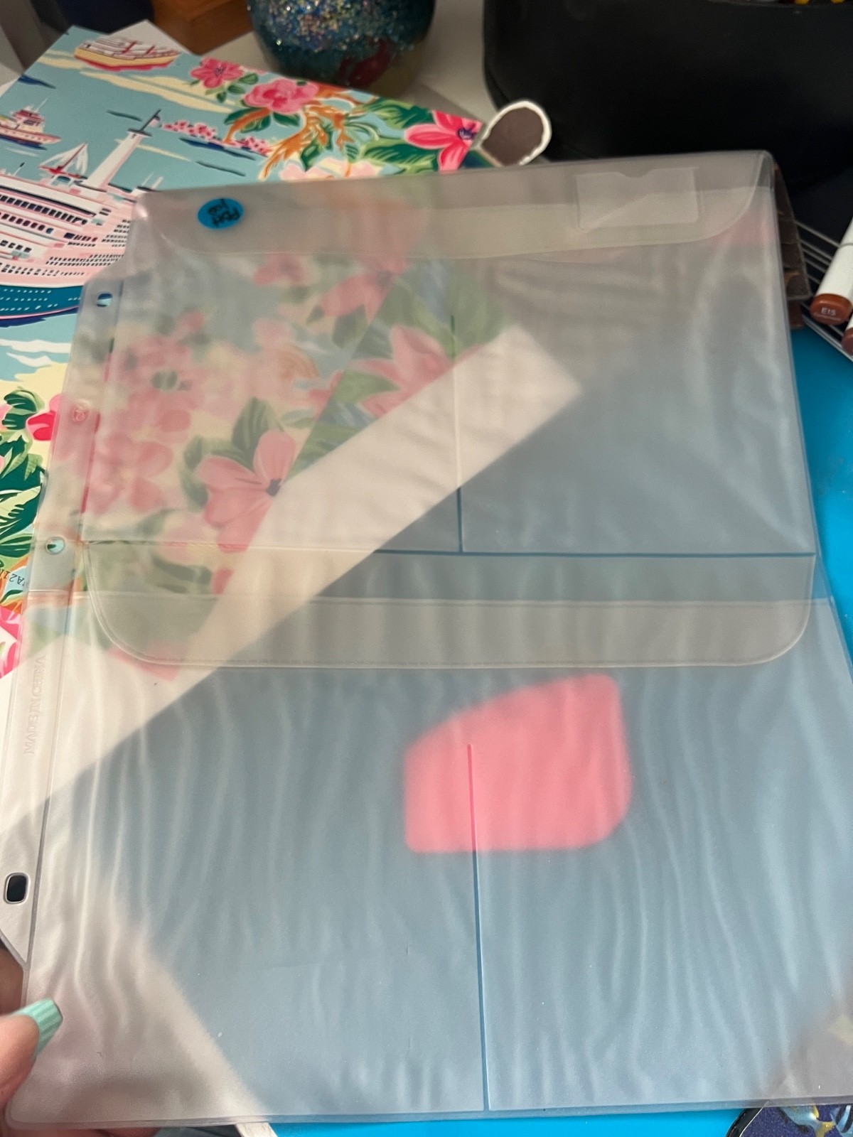 Creative Memories Accessory Binder Sticker Protectors and Dividers