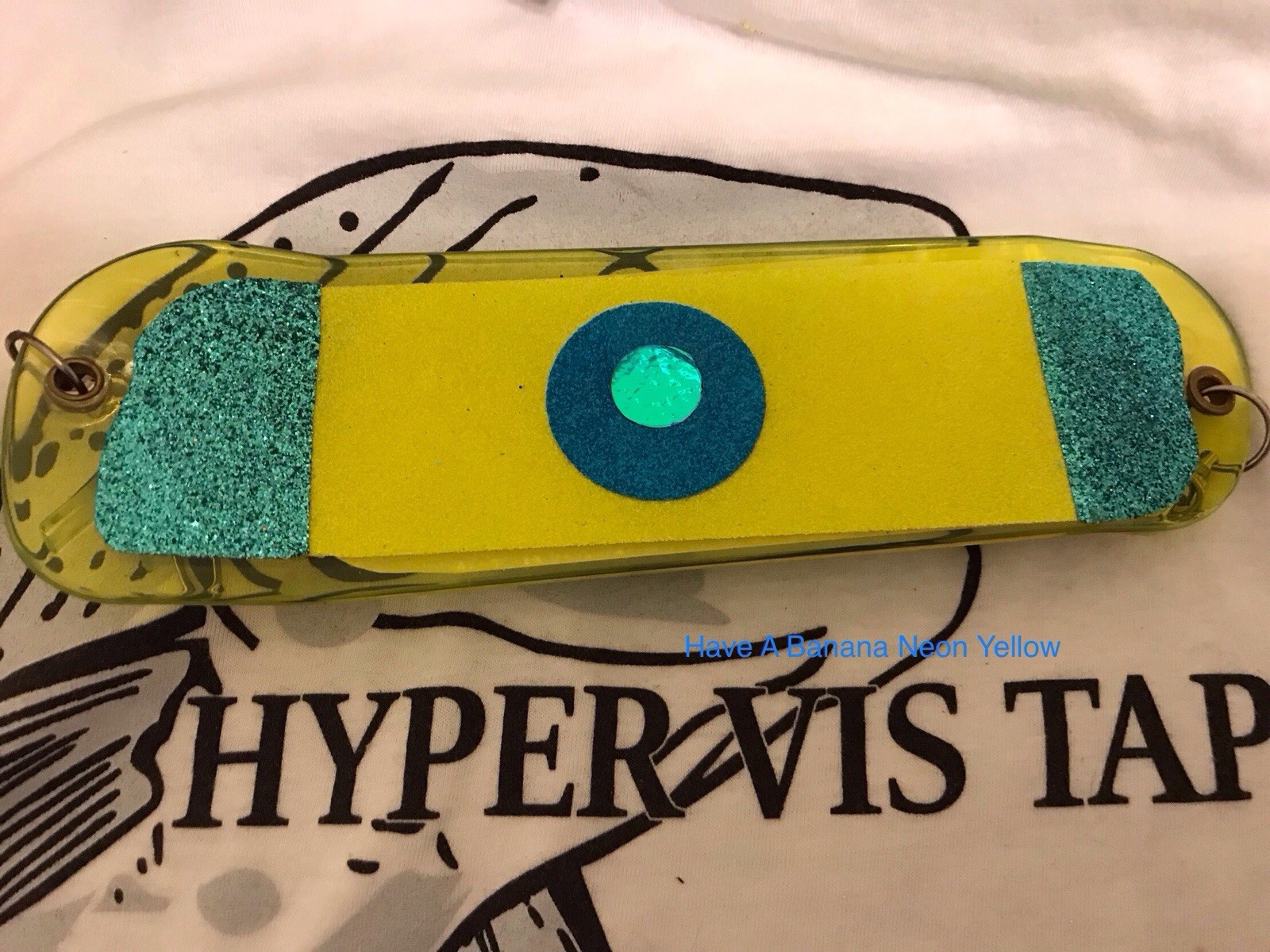 High Percentage Salmon Trolling 8.5”Flasher/360/Rotator Banana Neon Yellow