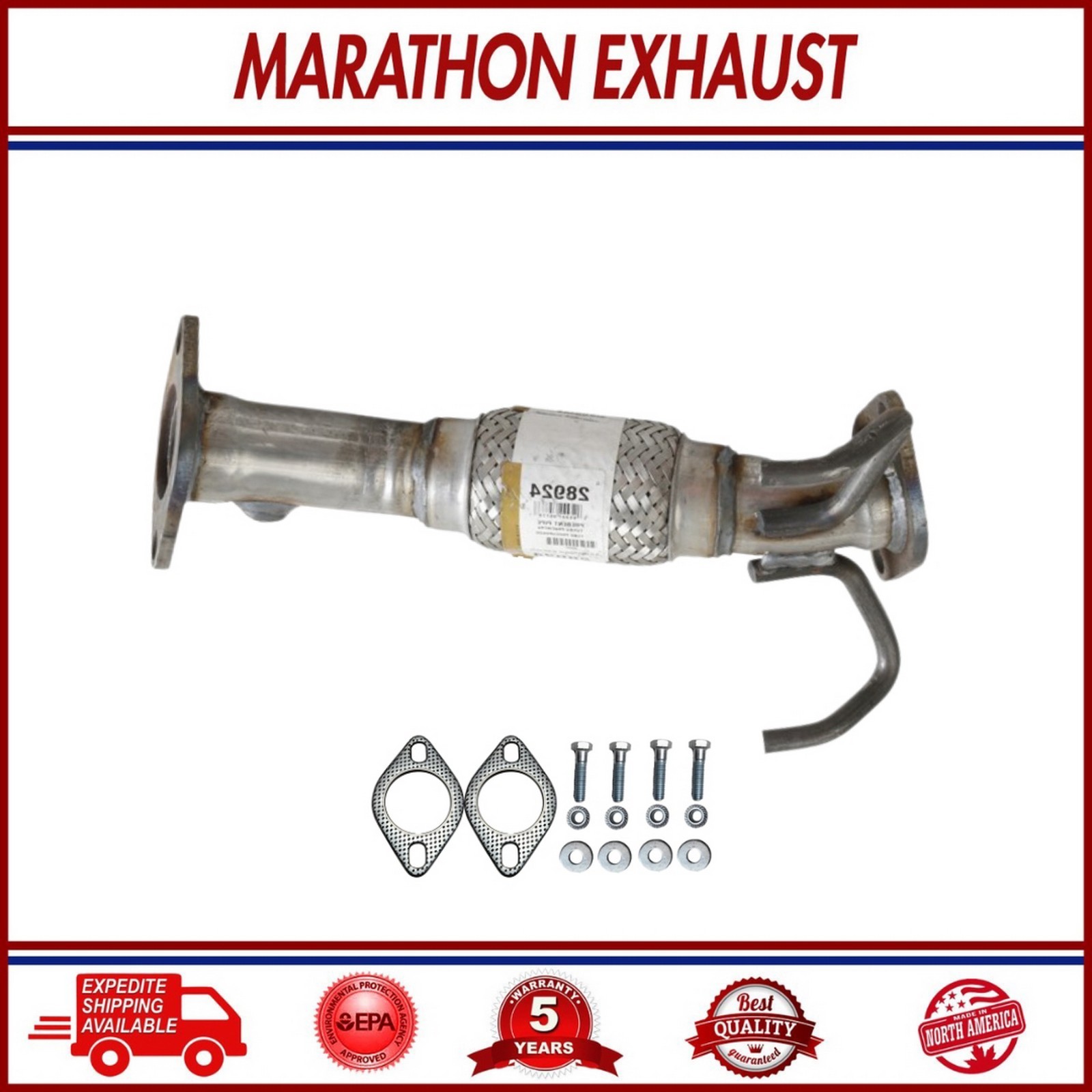 Front Flex Pipe For 2012-2013 Kia Soul 2.0L Fast Shipping | Brand New | In Stock