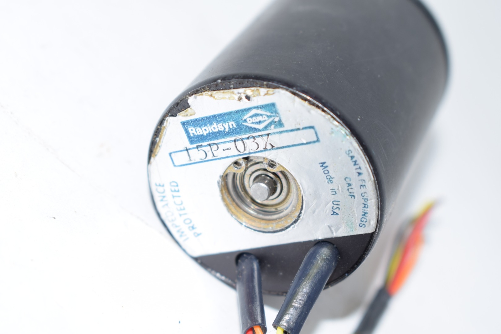 RAPIDSYN DIVISION AMERICAN PRECISION 15P-03X Stepper Motor
