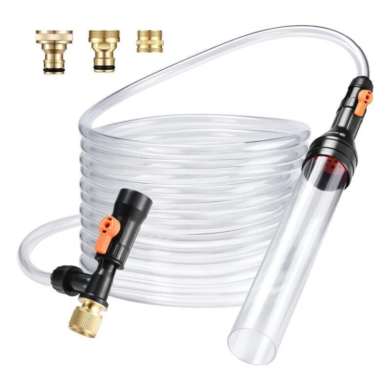 30ft Gravel Vacuum Aquarium Water Changer Home Store Fish Tank Cleaning Tools