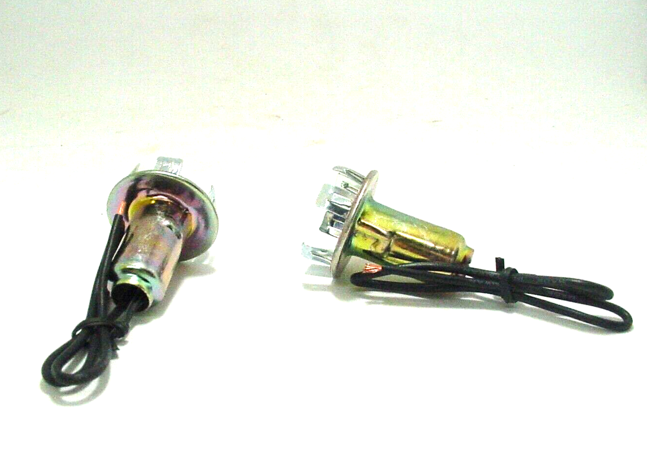 2x Reverse Backup Light Bulb Sockets Pigtails Connectors Fits GM Ford 1156, 89