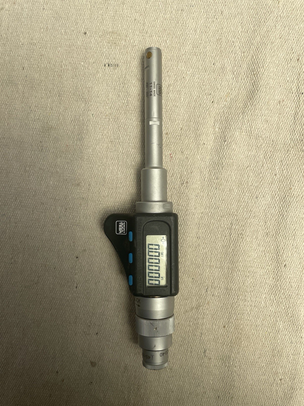 Tesa Brown & Sharpe Digital 3 Point Internal Micrometer 599-290-60-1 Switzerland