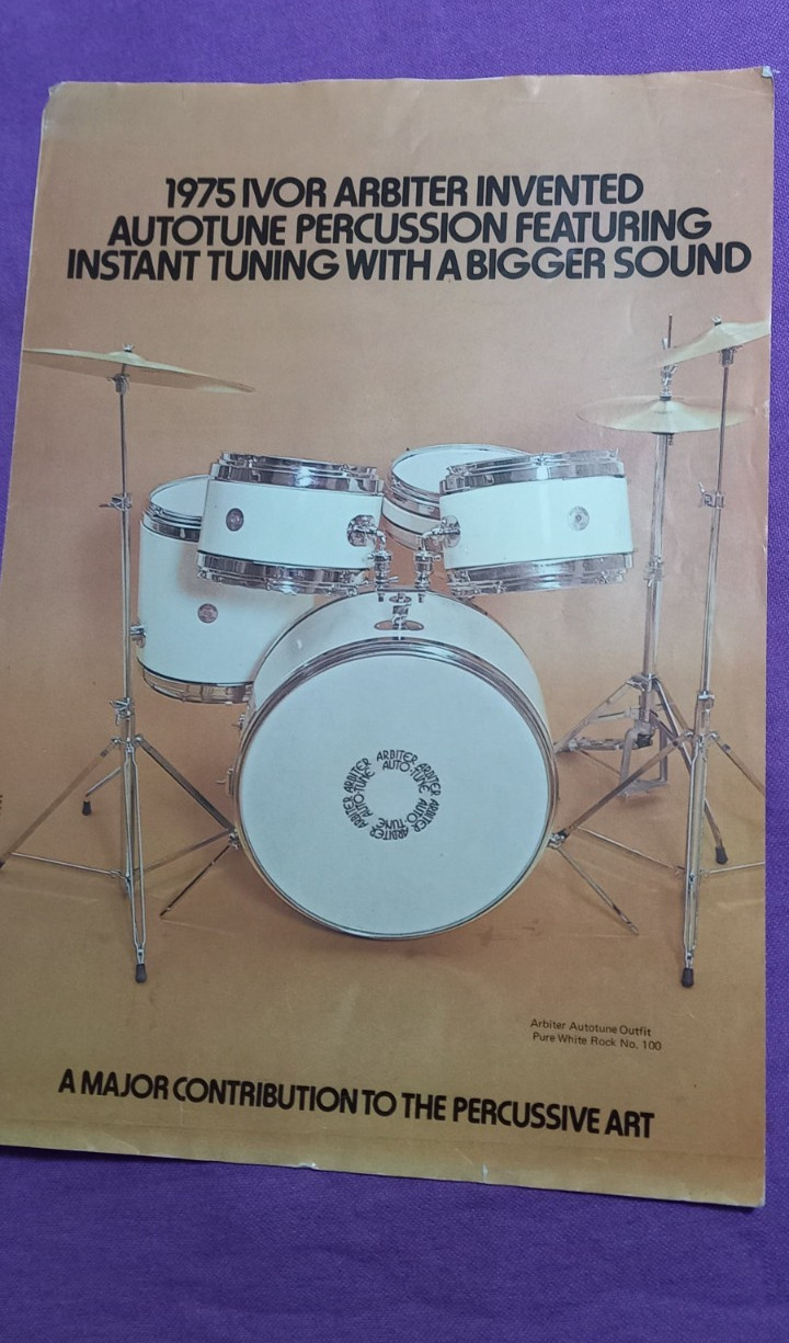VERY RARE Vintage Arbiter AUTOTUNE 4 page brochure catalogue 1975 used as shown