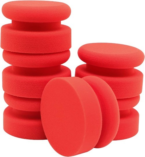 Tire Shine Applicator, 6Pcs Foam Applicator P Color: 6pcs Foam Applicator Pads