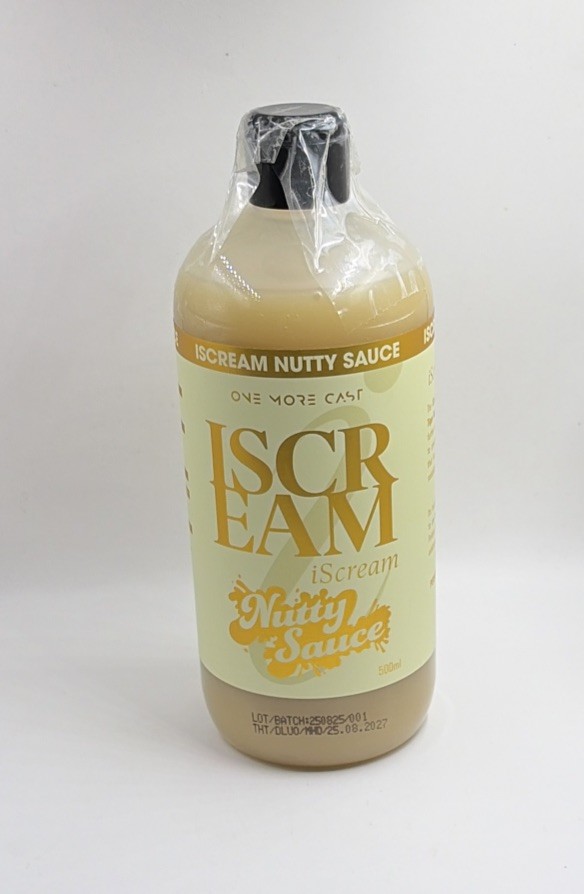 OMC iScream Nutty Sauce 500ml Exp - 08/27 New ZE