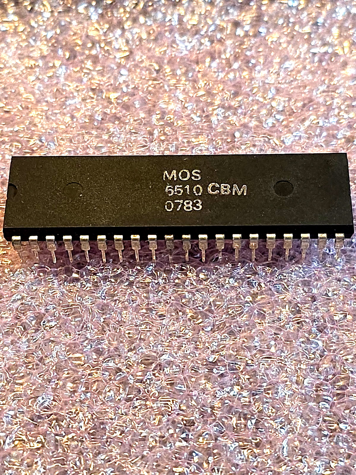 MOS 6510 CBM [Date Code: 0783] Commodore CPU Chip - Tested in System + Tester