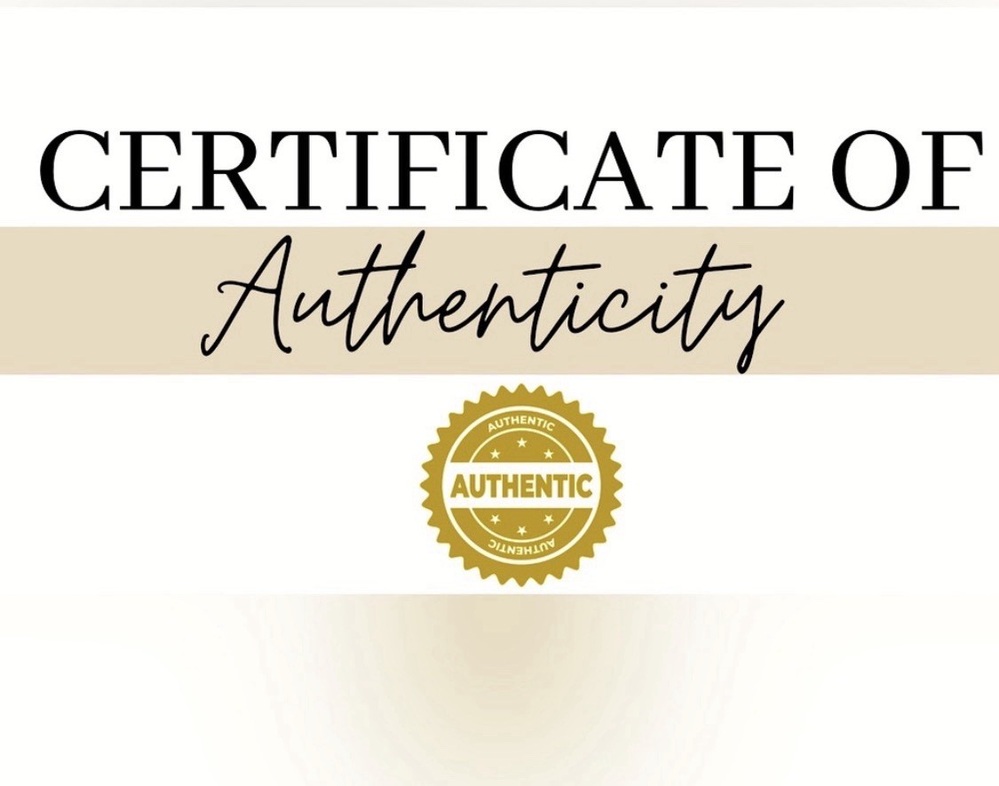 certificate COA