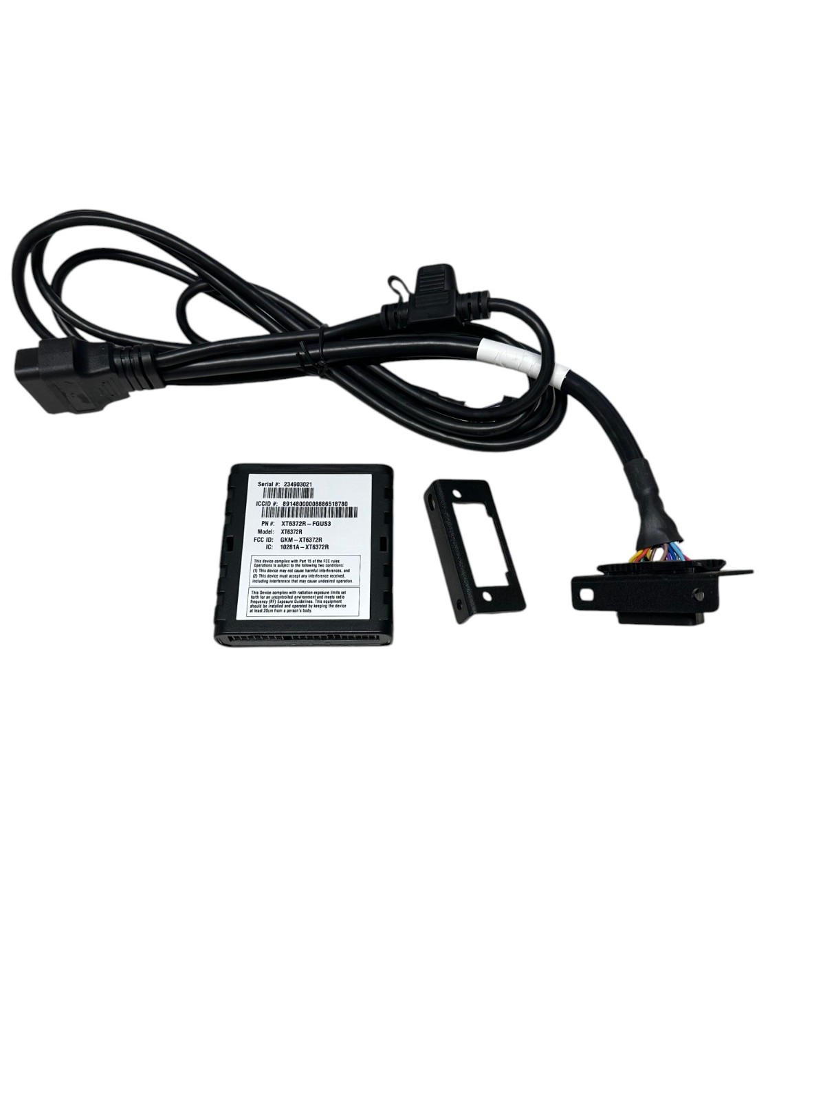 Xirgo XT6372R-FGUS3 Vehicle GPS Cellular Tracker Module w/ CBL-0056-TAA Cable 🔥
