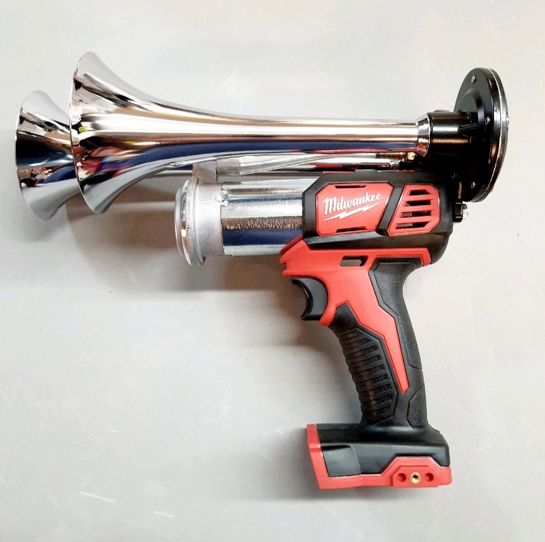 Milwaukee M18 18v Drill Impact Train Horn Sports Boat Air Compressor